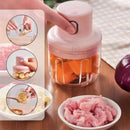 Mini Processador Elétrico - Triturador Recarregável I Lojas Castro®️