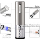 Kit Abridor de Vinho Elétrico Recarregável I Lojas Castro®️