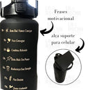 Kit 3 em 1 Garrafas Squeeze Portátil I Lojas Castro®️